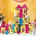 thumbnail image 6 of Funny Santa Claus Christmas Wrapping Paper Roll - 17 Inches X 33 Feet (47 sq. ft. ttl.) Cool Santa Claus Gift Wrap with Yellow Plaid, Merry Christmas Lettering for Xmas, Holiday, Party, Kids, 6 of 14
