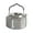 C, variant on Stainless Steel Portable Camping Kettle for Outdoor Hot Water Boiling Barbecue and Hiking Cooking