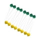 thumbnail image 4 of 8 piezas Ladders Golf Balls Reemplazo de Dia 165 In, actividades de juego de golf en interiores o al aire libre, pelotas de juego de lanzamiento de Amarillo y verde, 4 of 8