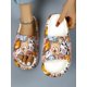thumbnail image 1 of Women Cartoon Graphic Single Band Slides, Preppy Outdoor EVA Slides, 1 of 5