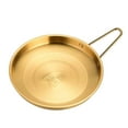 thumbnail image 4 of Bandeja de Servir Cola Contenedor de Comida Oro 19cm, 4 of 8