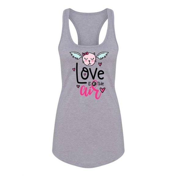 Love In The Air Racerback Tank Women -Image by Shutterstock, Female Large