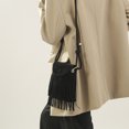 thumbnail image 5 of Bolso bandolera informal de gran capacidad estilo Hong Kong vintage para mujer, pequeño, cuadrado, 5 of 5