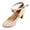 Beige_001, variant on Women Chunky Heel Pumps Mary Jane High Heels Round-Toe Shoes Dinner Wedding Pump Block Heels Pink 8.5（EU-41）