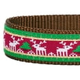 thumbnail image 5 of Blueberry Pet Christmas Santa Claus's Reindeer Holiday Season Dog Collar with Bow Tie Size:M, 5 of 6