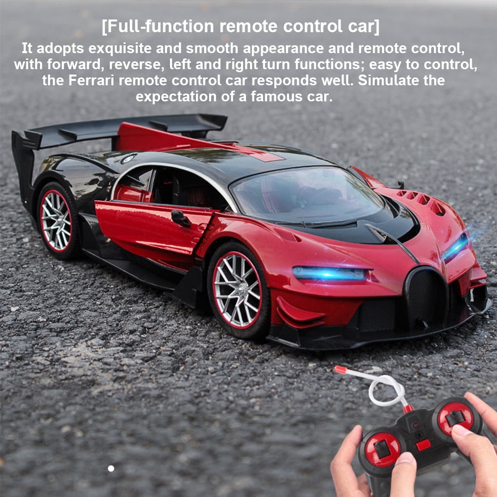 TureClos Car Toy Remote Control Rechargeable Racing Car Toy Wireless High  Speed Children Gift, Type 2, Blue