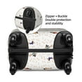 thumbnail image 4 of Daiia Dachshund Dog Puppy Luggage Cover, Thickened Washable Travel Luggage Covers, Elastic Unique Baggage Covers for 18-20 inch Luggage(excluding luggage)-, 4 of 9