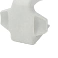 thumbnail image 4 of Xirurus 4pcs Boat Bumper Clips Nylon Pontoon Hangers Cleats for 1 to 1.25 Inch Square Rails Gray Fenders Rope Holder (4.33 inches / 11 cm), 4 of 9