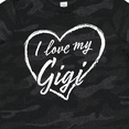 thumbnail image 4 of Inktastic I Love My Gigi in White Chalk Heart Boys or Girls Toddler T-Shirt, 4 of 5