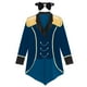 thumbnail image 5 of Traje de cosplay de circo Disfraz de maestro de ceremonias de circo Chaqueta de terciopelo Cadenas de metal Abrigo de cola de golondrina de manga larga con pajarita, 5 of 5
