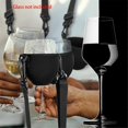 thumbnail image 3 of 4 st Bärbara Vinglashållare Rem Vinsele Ok Glashållare Stöd Halsrem för Födelsedag Cocktailverktyg A, 3 of 5