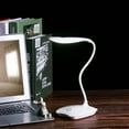 thumbnail image 4 of Yeacher Ultralight White LED USB Rechargeable Dimmable Eye-Caring Desk Lamp 1200mAh Touch Control Table Light with 360掳 Rotatable Head Flexible Hose for Studying Reading Working Camping, 4 of 8