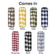 thumbnail image 4 of Cortinas de ventana Valance Achim Buffalo Check 148 x 36 cm, color gris, 4 of 6