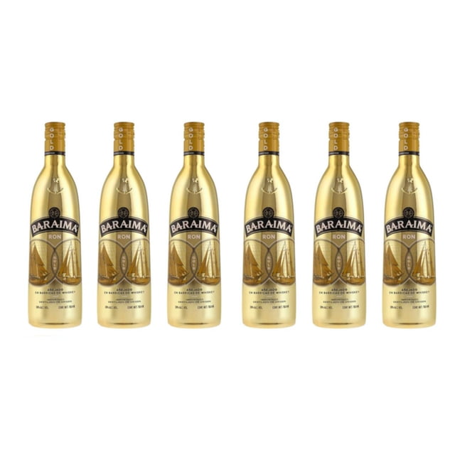Pack de 6 Ron Baraima Gold 750 ml Baraima Gold