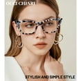 thumbnail image 2 of OCCI CHIARI Fashion Reading Glasses Cat Eye Reader 1.0 1.25 1.5 1.75 2.0 2.25 2.5 2.75 3.0 3.5 4.0 5.0 6.0 (Grey, 1.25) with Arylic Lens, 2 of 6