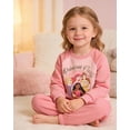thumbnail image 5 of Disney Princess Toddler Girls’ Outfit Set - Two Piece Sweatshirt with Metallic Ink & Jogger Pants (2T), 5 of 5