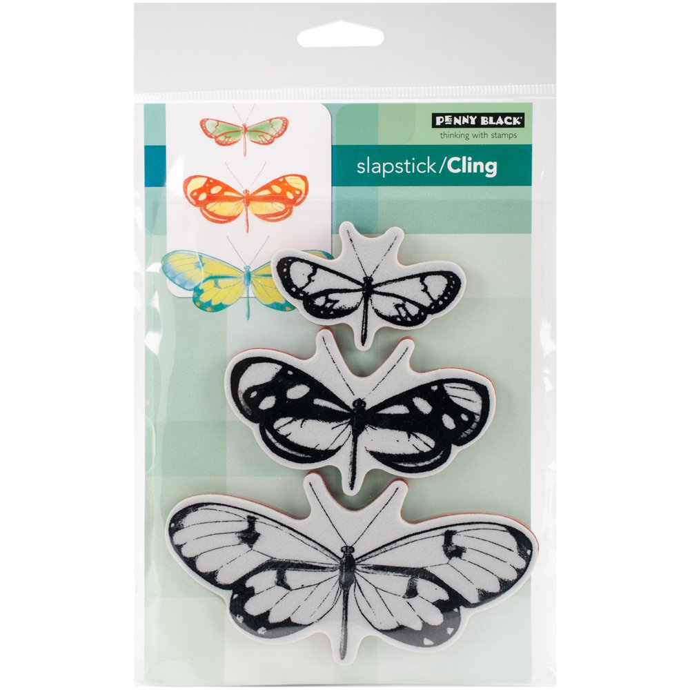 Penny Black Cling StampsButterfly Trio