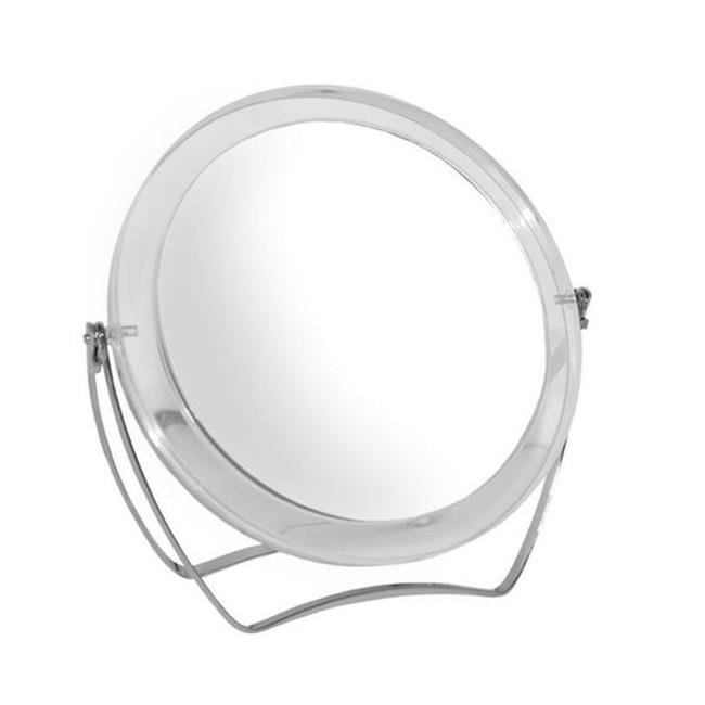 Round Acrylic 10X Stand Mirror