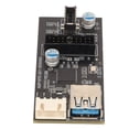 thumbnail image 4 of Tarjeta de expansión de usb3.0 a 19pin, enchufar y jugar 5gbps usb3.2 gen1 a 19 pin tipo e de adaptador upoquipo práctico para pc, 4 of 7