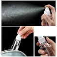 thumbnail image 3 of Masteelf 5pcs Empty Spray Bottles Clear Plastic Bottle Portable Refillable Cleaning Fluid Containers, 3 of 8