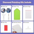thumbnail image 2 of 5d Peinture Diamant Adulte 30x40cm Plage, Dauphins Diamond Painting Complet Lune Diamant Kit Enfants, Diy Diamant Strass Point De Croix Cristal Pa, 2 of 5