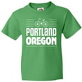 thumbnail image 3 of Inktastic Portland Oregon Biking Youth T-Shirt, 3 of 5