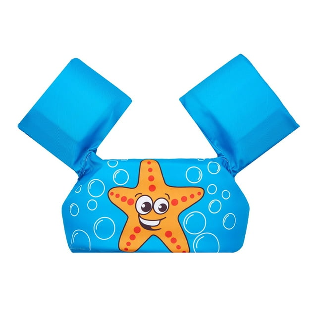 Fortune 2-6Y Kid Life Vest Cartoon Float Swimming Ring Buoyancy Life Jacket