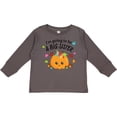thumbnail image 3 of Inktastic I'm Going to be a Big Sister- cute Halloween pumpkin Girls Long Sleeve Toddler T-Shirt, 3 of 5