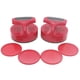 thumbnail image 2 of 2x Empujadores de Air Hockey y 4x Discos de Air Hockey Accesorios de Repuesto Empujadores de Mangos de Portería , Rojo, 2 of 8