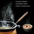 thumbnail image 6 of Uxcell 304 Stainless Steel Wooden Handle Soup Ladle Spoon, 6 of 7