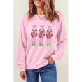 thumbnail image 3 of Sudaderas con lentejuelas de moda navideña 2024 para mujer, lindas camisetas de suéter de gran tamaño con gráfico de Papá Noel, sudaderas con capucha de manga larga, 3 of 5