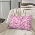 thumbnail image 5 of Uemuo Cool Flamingos Print Throw Pillow Case – Cozy & Soft Cushion Cover, Hypoallergenic Pillow Case for Sleeping, Perfect for Women with Envelope Closure-14"x20", 5 of 6