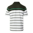 thumbnail image 2 of Gioberti Mens Single Stripe Polo Shirt with Pocket, 2 of 3