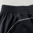 thumbnail image 3 of Pantalones personalizados Pantalones casuales sueltos para hombres y mujeres negros Pantalones, 3 of 5