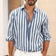 thumbnail image 1 of Camisa con estampado 3D para hombre, nueva línea 2024, primavera/verano, cuello vuelto, informal, de negocios, de manga larga, tallas S a 6XL, tela cómoda, 1 of 6
