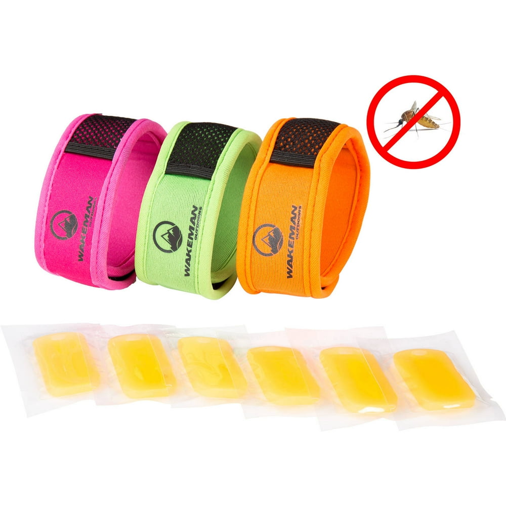 Natural Mosquito Repellent Bracelet Wristband Safe, DEET Free Insect