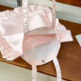 thumbnail image 6 of Hsqqdc Elegant Vintage Hobo Shoulder Bag, French Style Ruffle Large Capacity Tote, 6 of 7