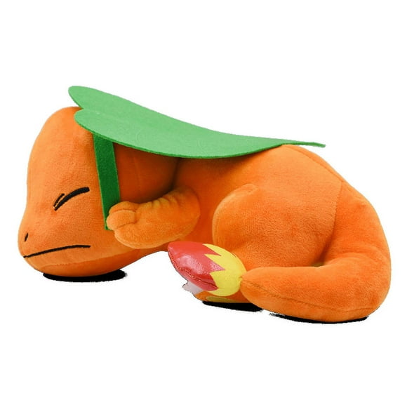 Sleeping Charmandr Plush Toy 11" Stuffed Doll, Soft Cartoons All Star Collection Doll For Boys Girls Birthday Gift,perfect To Cuddled Pillow