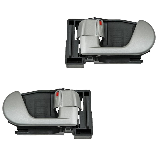 PAR MANIJAS PUERTA INTERIOR - Compatible con Mitsubishi Galant 2007 - 2009 trasero GEN Genérica .