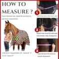 thumbnail image 4 of Jeffers Waterproof Breathable Turnout Blanket, 66", 240g Polyfill - Skater Cowgirl, 4 of 8
