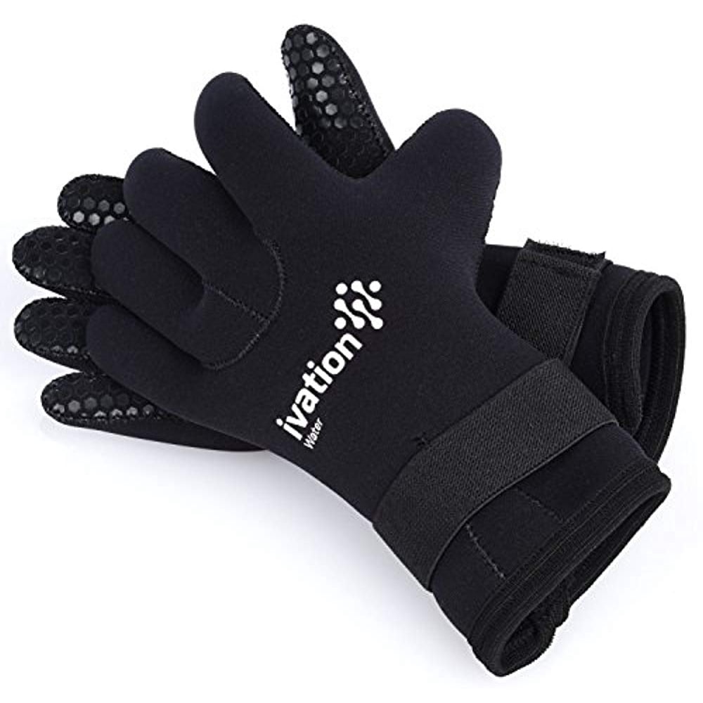 Wetsuit Gloves 3mm Diving Gloves Premium Neoprene Five Finger Diving