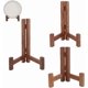 thumbnail image 1 of 3 soportes de madera para platos, 3 estilos, 5, 6 y 7 pulgadas, de palisandro, para exhibición de platos, marcos de fotos, plegables, caballete, 1 of 6