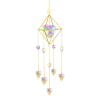 thumbnail image 2 of Tmvgtek Adorno De Campanillas De Viento De Cristal Amor Colgante Joyería Jardín Decoración Del Hogar (Delgado) Tmvgtek Para estrenar, 2 of 8