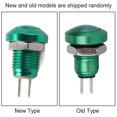 thumbnail image 1 of Push Button Switch, 1A 24V 8mm Mini Waterproof Car Momentary Push Button Power Switch Zinc Aluminium Alloy, 1 of 8