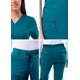 thumbnail image 5 of Conjunto médico Adar Pro Breakthrough Plus para mujer - Top con cuello en V mejorado y pantalones con múltiples bolsillos - 4400 - Azul caribeño - S, 5 of 5