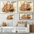 thumbnail image 4 of Designart "Elegance of Vintage Brown Fashion Handbag" Fashion Framed Wall Art - Glam Brown Fashion Bag Entryway Framed Wall Art, 4 of 6
