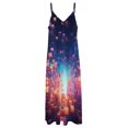 thumbnail image 4 of Abstract 3D Futuristic Geometric Plaid Sleeveless Dress for Women Clothing Female Women's Summer Skirt, 4 of 7