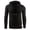 AB79 Black, variant on Mens Drawstring Hoodies Casual Long Sleeve Pullover Tops Breathable Hooded Sweatshirts For Activewear