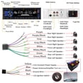 thumbnail image 5 of Radio para Coche Bluetooth Audio estéreo para Coche DIN único, Audio para Coche con Manos Libres y Control de Aplicaciones, Compatible con FM/ MP3/SD/AUX/Dua USB/EQ/Carga rápida | No es un reproductor, 5 of 5