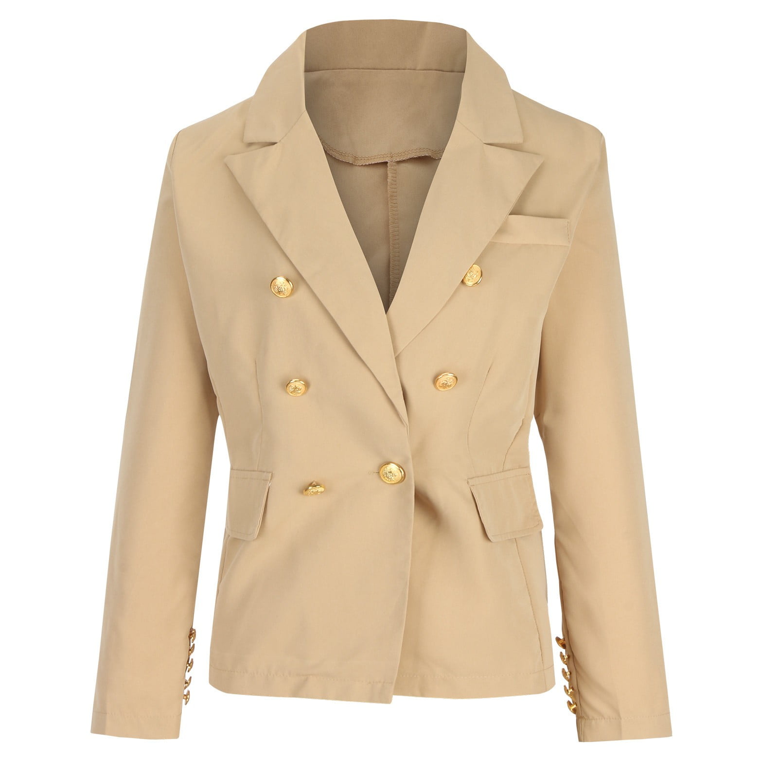 ジャケット・アウター herlipto Trois Gold Button Blazer beige herlipto ◼︎Trois Gold Button Blazer ¥28,000(tax in) color